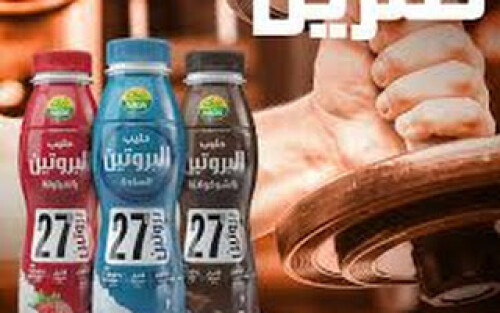 حليب البروتين ندى (نكهات متعددة)